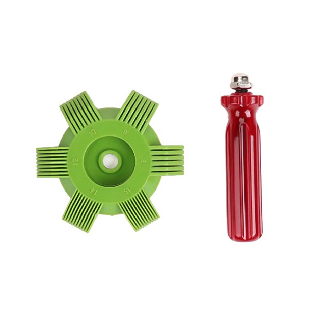 Peine Para Radiador, Evaporador, Herramientas De Aire Acondicionado, Auto Coche, Plástico, A/C, Condensador, Aleta, Alisador, Rastrillo, Limpiador, Piezas De Instalación Sweethay VI008676-01