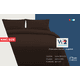 thumbnail image 5 of Sábanas King Size Lisas We2 Dream 100% Algodón Color Chocolate Trufa 4 Piezas, 5 of 10