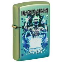 Zippo Iron Maiden High Polish Teal Pocket Lighter