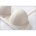 thumbnail image 3 of Workout Bra Women Convertible Bra Feature V-Neck Molded Bra Style W-780 White M, 3 of 7
