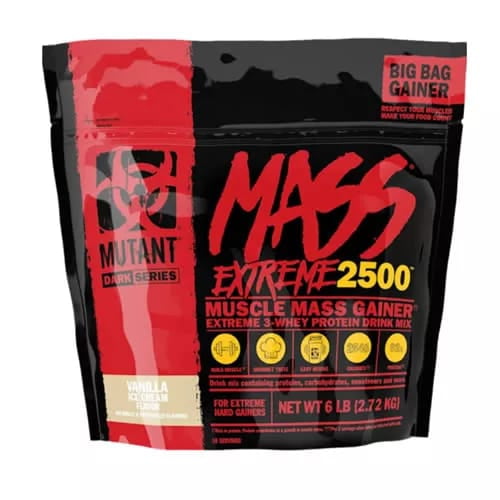 MUTANT MASS EXTREME 2500 MUTANT 6LBS Vainilla Ice Cream