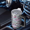 thumbnail image 6 of Leopard Print 40oz Tumbler– Stainless Steel Insulated Tumbler with Handle and Straw, Large Capacity Travel Cup for Hot & Cold Drinks, 6 of 6