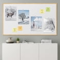 thumbnail image 4 of PixonSign Adhesive Wall Art Snowy Winter Frost Deer Posters, Set of 4 Forest Nature Wilderness Landscape Illustrations Wall Decor, Flowers Banquet Canvas Prints for Home Decor - 8"x10", 4 of 5