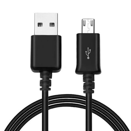 Fast Charge Micro USB Cable for ViVo V5 Lite USB-A to Micro USB [5 ft / 1.5 Meter] Data Sync Charging Cable Cord - Black