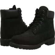 Timberland Mens Premium Nubuck Waterproof Combat & Lace-Up Boots