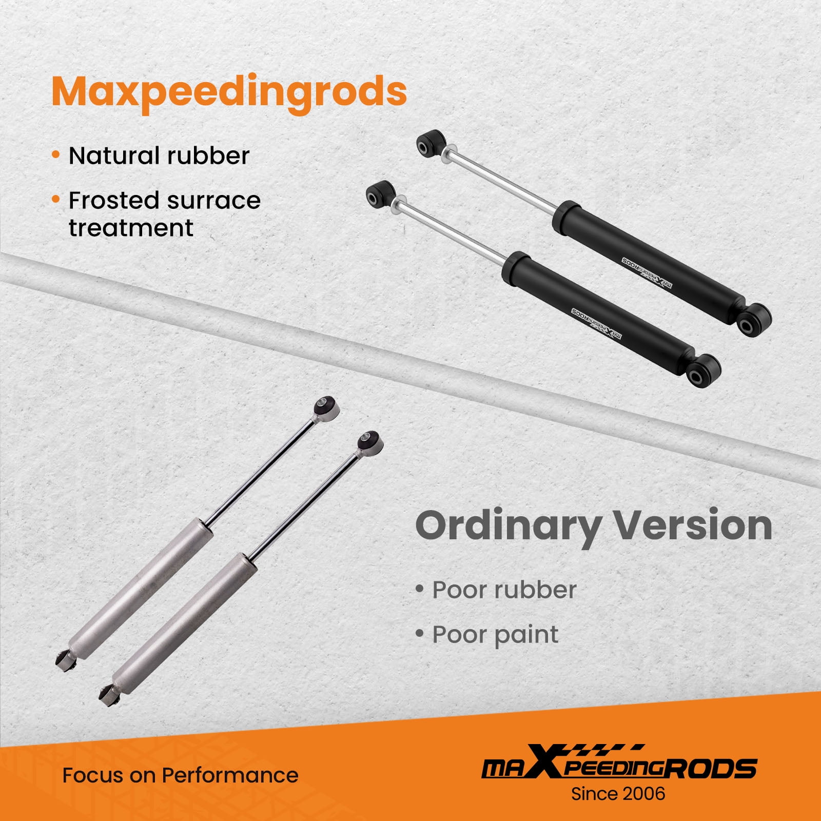 maXpeedingrods 2” Leveling Lift Kit w/Shocks for Ford F-150 2WD/4WD 2009-2020