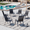 Dark Gray, variant on Amopatio Patio Chairs Set of 2, Outdoor Stackable Dining Chairs for All Weather, Breathable Garden Outdoor Furniture for Backyard Deck, Brown
