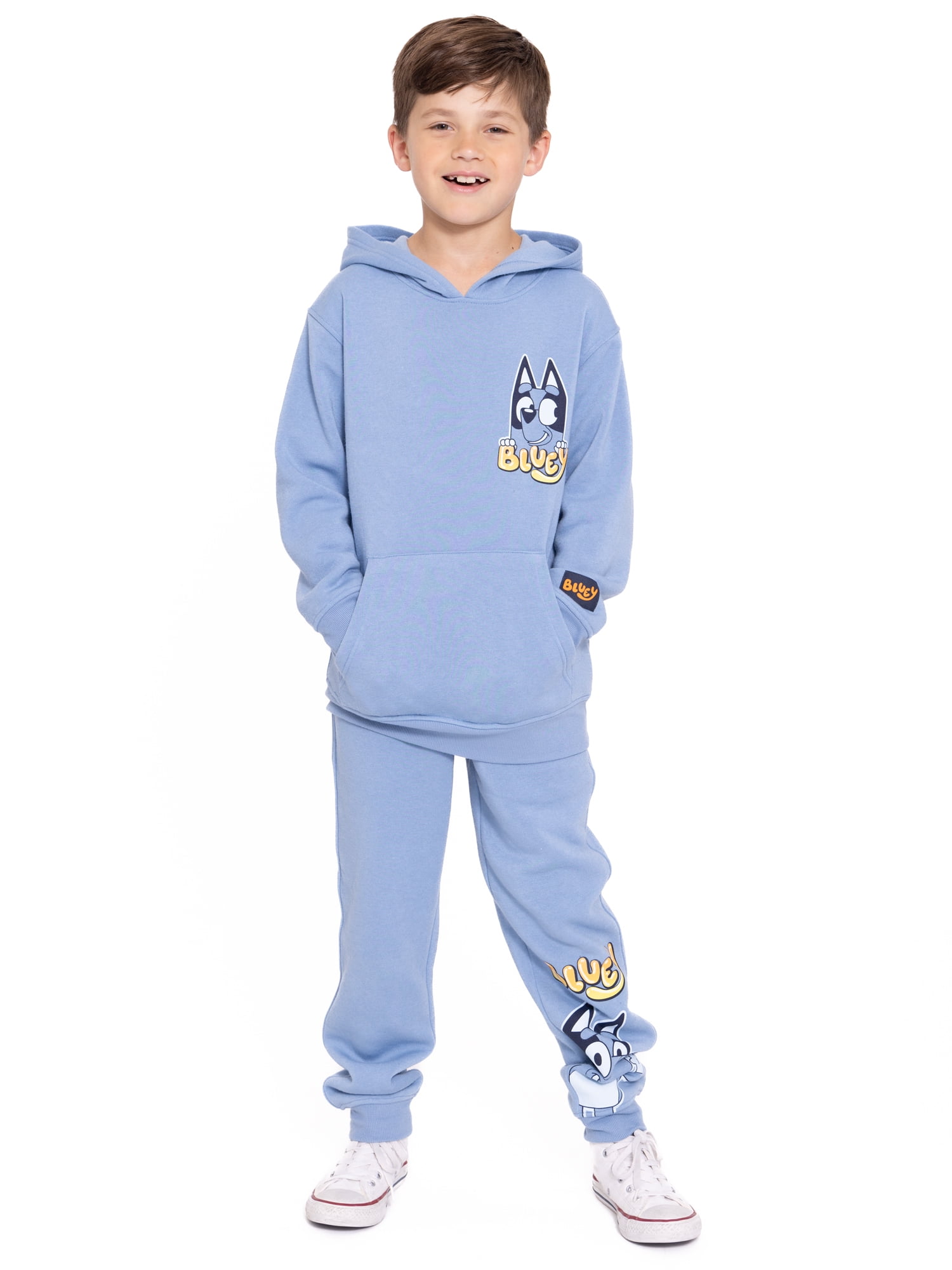 Bluey Boys Jogger Set, 2 Piece Set, Sizes 4-16
