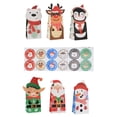 thumbnail image 4 of Bewildely 24 piezas bolsa de regalo de Navidad hogar interesante DIY Adorable paquete contenedor presente paquete bolsas Prop envoltura bolsa Kits de decoración para fiestas Bewildely HA012753-00, 4 of 6