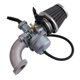 thumbnail image 3 of Carburador PZ22 Carburador de 22 Mm con Colector de Admisión de Filtro re Y Piezas de Junta para Bicicletas de 110 Cc Y 125 Cc, Scooter Macarena Carburador de motocicleta, 3 of 8