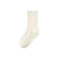 thumbnail image 2 of Tao Tao Toddler Socks Unisex Baby Crew Socks for Infant Boys Girls Stretchy Cotton Socks for Kids Gift White L, 2 of 3