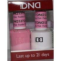DND Nail Polish Gel & Matching Lacquer Set (537 - Panther Pink)