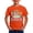 Orange, variant on School Uniform for Boys Short Sleeve Graphic Tees Back to School Print Crewneck Everyday Wear Casual Comfortable Kids T Shirts Size 3-4Y
