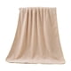 thumbnail image 2 of Toalla de baño de terciopelo y piña | Toalla de spa de secado rápido y absorbente suave para salón de playa de gimnasio en casa | Poliéster grueso | Sin pelusa | 1 paquete | 27.56x55.19 pulgadas, 2 of 6
