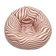 thumbnail image 2 of Inflatable Sofa Chair, Portable Outdoor Inflatable Lounger with Quick Inflation, Soccer Ball Print, PVC Material, 90x90x60cm, 2 of 6