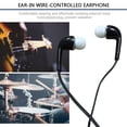 thumbnail image 3 of S4 Wired Earphone Stereo Music Headset In-Ear Headphone With Microphone black, 3 of 7
