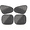 【Electrostatic Mesh Screen】Four pieces for the entire vehicle, variant on Car Window Sun Shade 4-Pack, Static Cling UV Protection Sunshades for Side Windows, Styles Universal Fit for Cars, SUVs, Vans