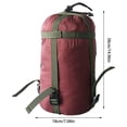 thumbnail image 2 of Waterproof Stuff Sack Compression Gear Bag with Carry Strap Space Saving Storage Organizer for Camping Hiking and Backpacking, 2 of 3