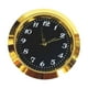 thumbnail image 4 of Reloj redondo clásico con mecanismo de bricolaje, esfera de reloj, mini reloj fácil de leer Negro, 4 of 9