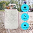 thumbnail image 5 of Arctic Zone Metallic Quilted Upright Insulated Lunch Box, Daisies, 5 of 7