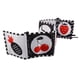 thumbnail image 2 of Black White Cloth Book Toy, Washable Polyester Fiber Portable High Contrast Soft Book  For Home ANGGREK Fruta, 2 of 8