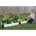 thumbnail image 1 of Frame It All Classic White Raised Garden Bed 4’ x 8’ x 8” – 1” profile, 1 of 2