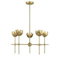 thumbnail image 2 of Chandelier in Natural Brass, 2 of 7