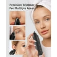 thumbnail image 3 of MANSPOT Nose & Ear Hair Trimmer for Men, 10,000 RPM Electric Trimmer with Vacuum Suction, IPX7 Waterproof, USB-C Fast Charging, Magnetic Blade, Painless & Easy Cleaning, 3 of 8