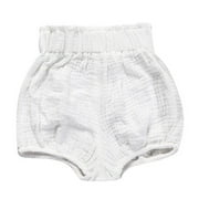 Baby Boy Girl & Toddler Cotton Shorts Diaper Cover Bloomers Cute Newborn Baby Boy Girl Cotton Bottom Infant Briefs PP Pants Diaper Cover Panties,A6,90