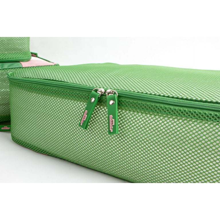 Bags in Bag Mesh Travel Organizer Packing Cubes, Multi-Size Set