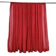 thumbnail image 2 of BalsaCircle Red 20 feet x 10 feet Metallic Spandex Backdrop Curtain Wedding Photobooth Party Decorations, 2 of 8