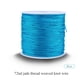 thumbnail image 1 of Cordón de Hilo de Nylon, 100 m x 0,8 mm Cordón de nudo chino hilo de abalorios de nylon hilo de macramé de de rata para pulseras de amistad de macramé, 1 of 5