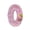 J, variant on Cartoon Number Birthday Candle Pink Cake Topper for Anniversary Celebration Creative Party Decor Number 1