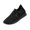 Black_016, variant on Domuza Unisex Breathable Hollow Fly Knit Sneakers, Sock Slip On Lace Up Lightweight Flexible Casual Walking Shoes with Two-Tone Non-Slip Outsole White 10(EU-43)