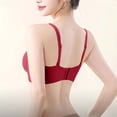 thumbnail image 5 of qelini Wireless Sports Bras for Women Plus Size Thin Strap Breathable Bralettes Side Support Seamless Racerback Soft Daily Lingerie, 5 of 5