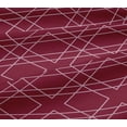 thumbnail image 5 of oneOone Viscose Jersey Red Fabric Geometric & Floral Block Sewing Craft Projects Fabric Prints By Yard 60 Inch Wide, 5 of 5