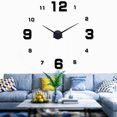 thumbnail image 2 of Reloj De Pared Malubero Diseño 3D Moderno Grande Negro, 2 of 4