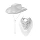 thumbnail image 5 of Sombrero de Vaquero Occidental, Sombreros, Sombrero de Disfraz Y Flecos, Pañuelo, Sombrero de para Cumpleaños, Playa Y Accesorios para Fiestas, 5 of 8