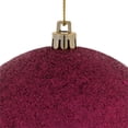 thumbnail image 2 of Vickerman N591021A 4 in. Berry Red Assorted Ball Ornament  12 per Box, 2 of 3
