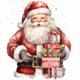 thumbnail image 1 of 5D DIY Kit Papá Noel Del Arte Artesanal 30x30cm, 1 of 9
