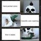thumbnail image 4 of Halloween Decoration, Hand-Painted Spooky Resin Skull with Snake and Crow Statue, Skeleton Sculpture Ornament, 4 of 5