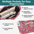 thumbnail image 3 of FORMRS Tote Bag for Women Quilted Large Capacity Travel Work Carry On Shoulder Handbag, Sweet Strawberry, 3 of 7