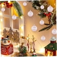 thumbnail image 4 of Adornos navideños iridiscentes 30 piezas 4 tamaños diferentes XINYU, 4 of 7