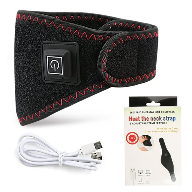 YFGEFTR Intelligent Temperature Control USB Heating Neck Warming Neck Cover With Velvet Lining And Three-speed Adjustable Electrical Heating Neck Protector for Warmth