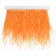 thumbnail image 1 of Fleco de Plumas de Avestruz Uxcell, 2 Yardas 4-6" Fleco de Plumas Natural y Esponjoso para Manualidades [Naranja], 1 of 7