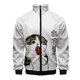 thumbnail image 3 of Nueva chaqueta con estampado de gato 3D para hombre y mujer, estilo Harajuku, hip hop, nueva sudadera blanca con capucha, sudadera informal con cuello alto y cremallera, abrigo, ropa, 3 of 5