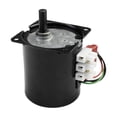 thumbnail image 7 of CHANCS Miniature Low Speed 68KTYZ 110V AC 10r/min Eccentric Shaft Electric Motor with Bracket and Power Cord Switch Plug, 7 of 7