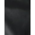 thumbnail image 5 of DARING DIVA Women's Faux Leather Shirt Button Down Puff Sleeve PU Jacket XS Black, 5 of 6