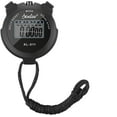thumbnail image 1 of Digital Sports Stopwatch with Stainless Steel Whistle Large LCD Display Date Clock Sports Timer for Football Basketball Running Swimming Marathon Training Boxing, 1 of 5