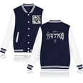 thumbnail image 1 of Denzel Curry Veste Décontractée Unisexe à Manches Longues Chemise de baseball, Marine, m, 1 of 2